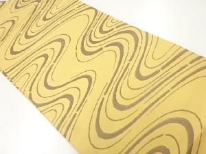 流水模様織出し名古屋帯